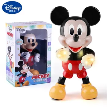 

Disney Mickey Mouse LED Night Light Cute Mouse Table Desk Lamp Bedroom Decoration Lampara Music Dance Lamps Decor Kid Xmas Gift