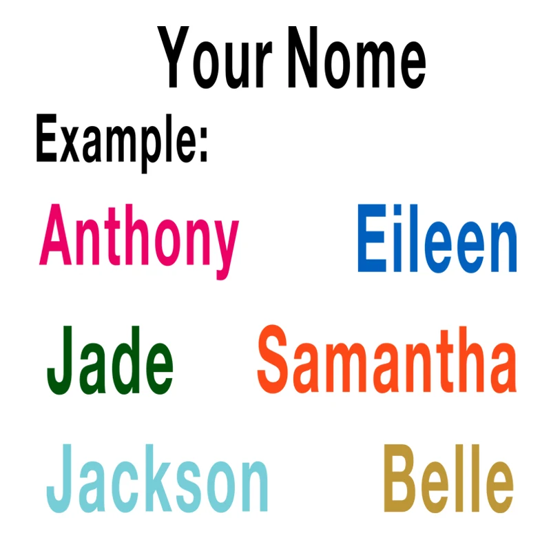 

YOUR TEXT Vinyl Decal Sticker Car Window Bumper CUSTOM 1" x 3",7.1" x 2.4",11.4" x 3.9" Personalized NAME Cup Decal