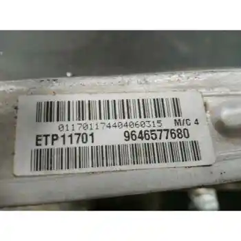 

9646577680 WATER RADIATOR CITROEN C4 SALOON