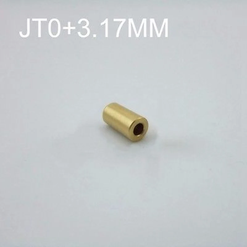 

Copper JT0 Mini Electric Motor Shaft Clamp Drill Chuck connection sleeve Connecting rods for 3.17mm motor shaft