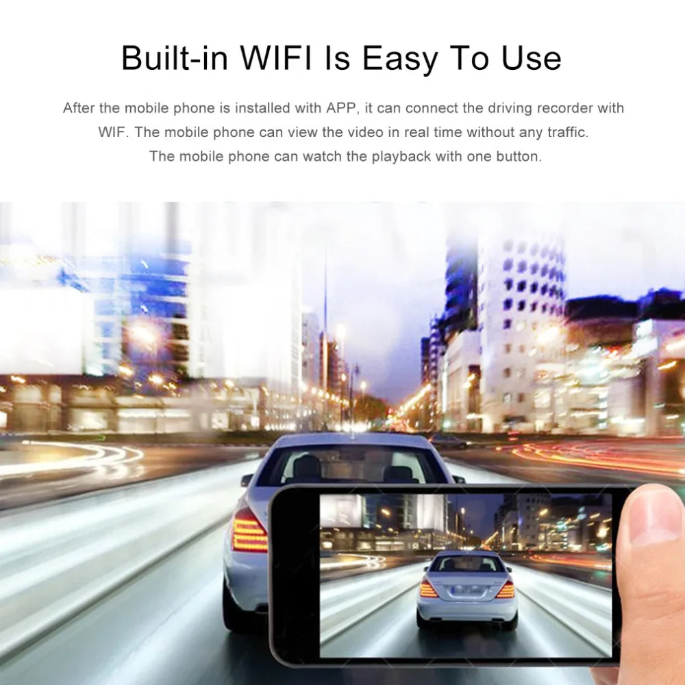 Xiaomi Smart car dvr камера wifi 1080P HD ночного видения видеорегистратор Голосовое управление широкоугольный регистратор черный ящик для вождения видеорегистратор