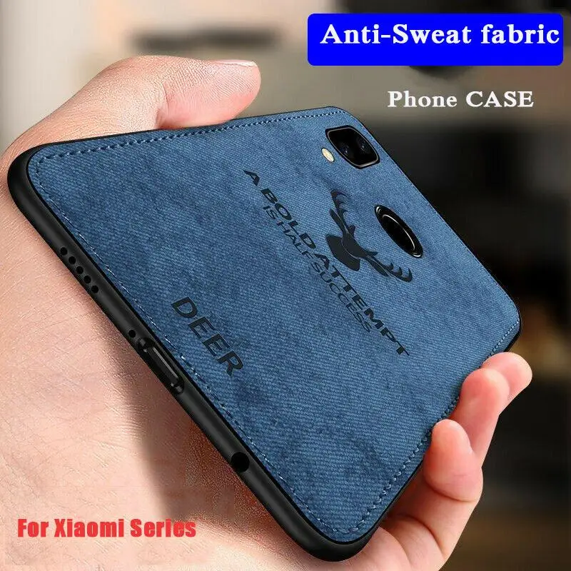 

Deer Phone Case For Redmi Note8 Pro K20 Pro Case For Xiaomi Mi 9 SE 8Lite CC9 C99E Mi9T Pro 7 little F 1 Case Cloth Cover note7