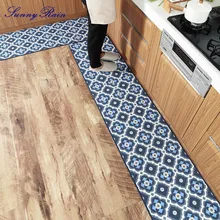 SunnyRain 1 шт. геометрический Коврик на кухню набор для ванной комнаты коврик и ковер для кухни Нескользящие коврики для ванной комнаты
