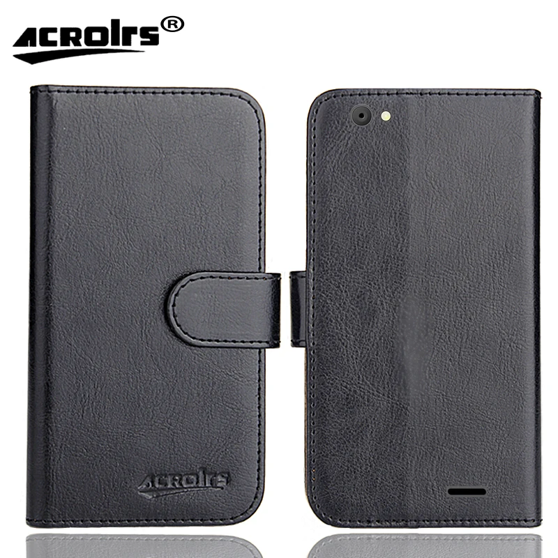 

Logicom Le Fit Case 5'' 6 Colors Flip Fashion Soft Leather Crazy Horse Exclusive Phone Cover Cases Wallet