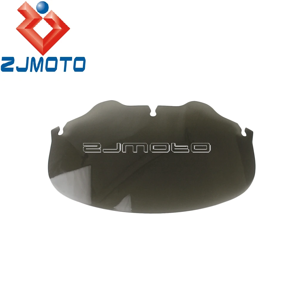Motorcycle Slotted Batwing Windshiled 10" Tall Windscreen For Harley Touring 1996-2013 FLHX FLHT Ultra Classic CVO Tri Glide