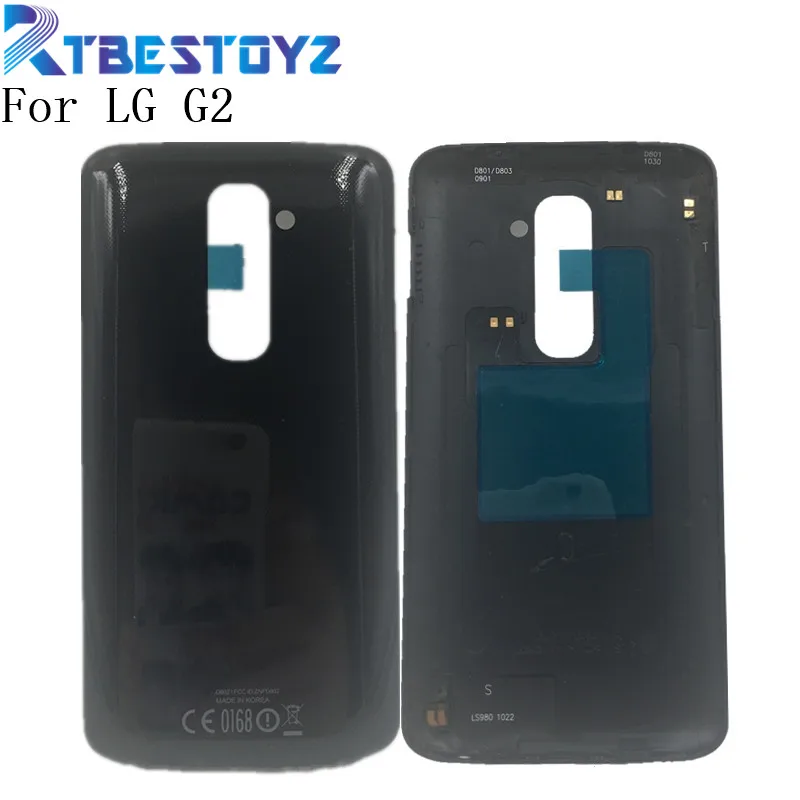 Черный и белый корпус батареи для LG G2 D800 D801 D802 D805 задняя крышка с логотипом