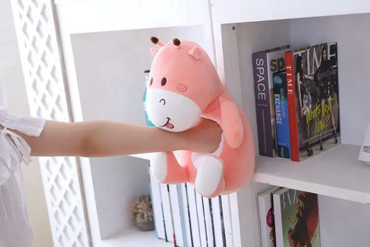 Горячая вниз хлопок олень, плюшевые игрушки кукла-обработка настраиваемый логотип рекрут агенты