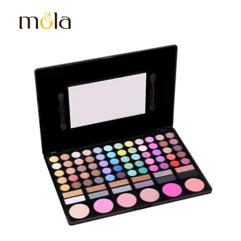 

1M Minimum 10 ,Total 78 colors Eyeshadow Plate Blush Lip Gloss Can Private Label Custom Logo If meet Minimum Wholesale Cosmetics