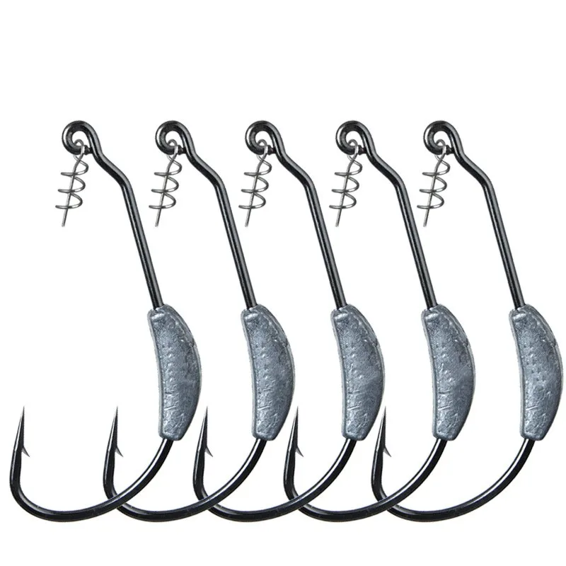1 шт 2g 3g 4g 5g открытые Lead Jig Head с бородкой и свинцовый крючок офсетная печать