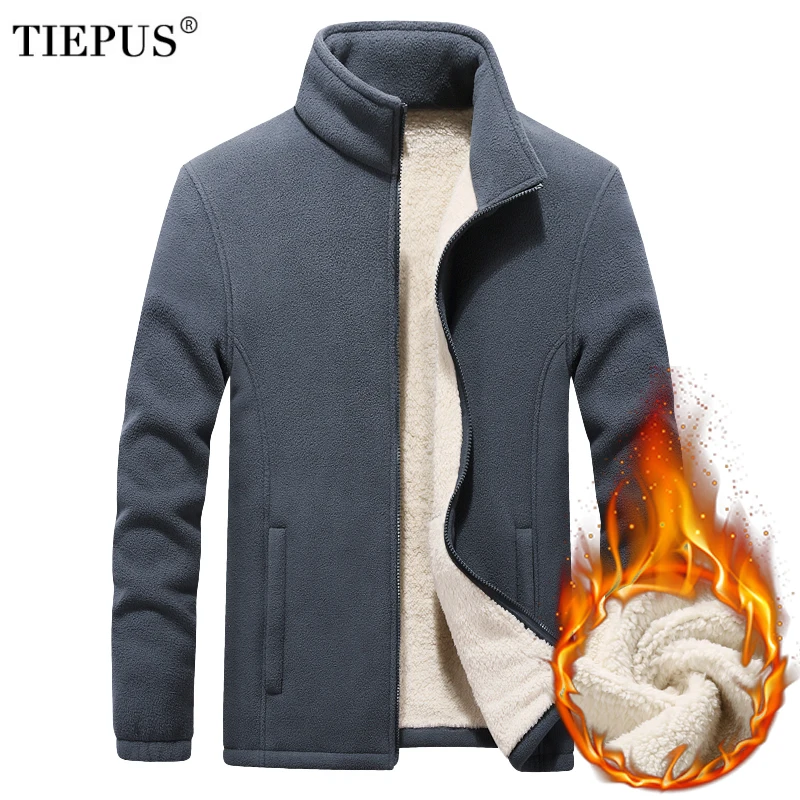 Plus size 7XL8XL9XL Winter Men's Jackets Thick Fleece Hooded Hoodies Men Sweatshirt Solid Casual Ma