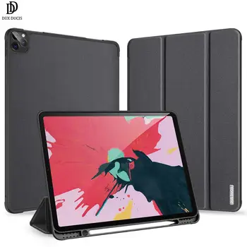

Smart Case For Apple iPad Pro 11 12.9 2020 Flip Foldable Stand Magnet Full Cover Protective Shockproof Case With Pencil Holder