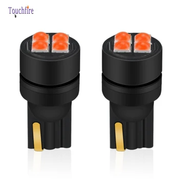 

10PCS Auto T10 W5W 194 Canbus Car Bulb 3030smd 4LED Lens Reading Interior Door Map License Plate Side Clearance Light wholesale