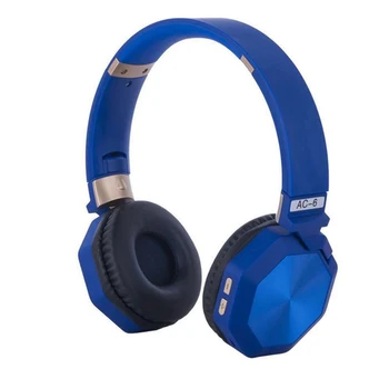 

Wireless Bluetooth Headset Sports Headphone Stereo Card 4.2 Headphones Wireless Headset ligent Noise Reduction with Mic-Blu