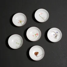 PINNY керамика 45 мл ручная роспись чайная чашка креативная китайская чайная чашка кунг-фу керамическая чайная Чаша Пуэр ручная работа посуда для напитков