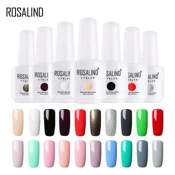 

ROSALIND Exquisite Solid Color Solid Color Phototherapy Glue Genuine Nail Glue 15ml