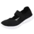 599Black Г.; nuevas zapatillas de deporte de moda para mujer; zapatos casuales; zapatos de verano de malla para mujer; zapatillas transp - Цвет: 599Black