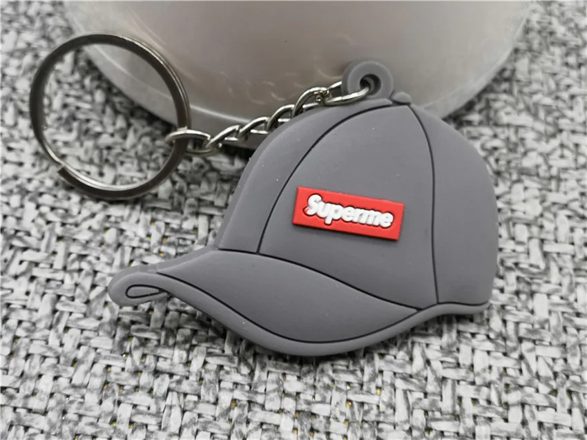 Мини силиконовый милый брелок Nikes cap Форма брелок для женщин мужчин детей подарок брелок баскетбольные кроссовки Porte Clef - Цвет: 1043