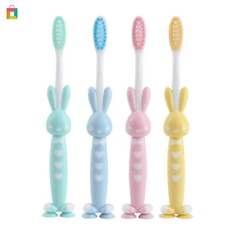 

BeautyBigBang Cartoon Children Soft-bristled Toothbrush Portable Mouth Cleaning Tools