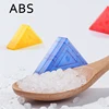 Montessori Magnetic Tangram Jigsaw Toys Children Soma Cube Rainbow Transparent Blocks Color Shape Matching Games Educational Toy 6