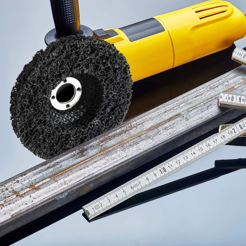 2/5pcs 125mm Grind Disc Abrasive Wheel Paint Rust Remover Poly Strip Disc for Angle Grinder Clean Polish Metal Motorcycles Car