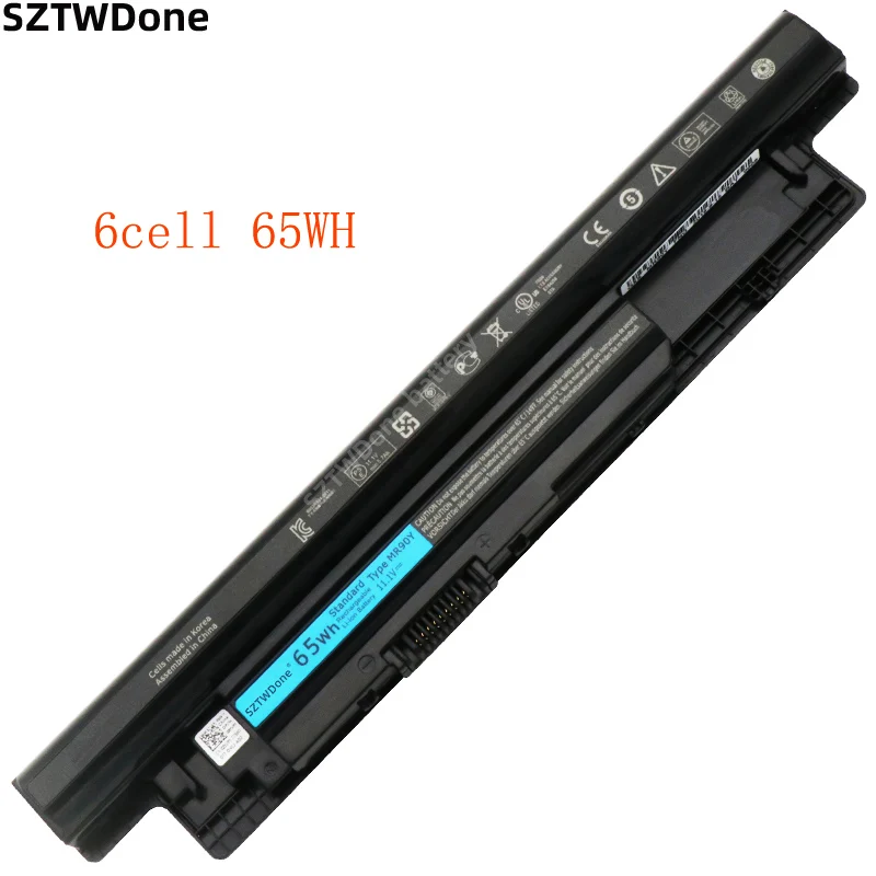 SZTWDone MR90Y 65WH Аккумулятор для ноутбука DELL Inspiron 3421 3721 5421 5521 5721 3521 3437 3537 5437 5537 3737 5737