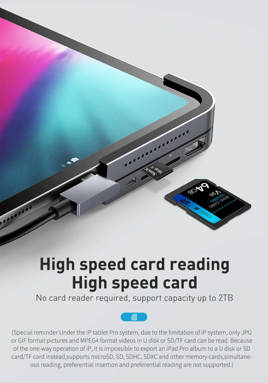 USB C концентратор Baseus для iPad Pro 12,9 11 type C концентратор для HDMI USB 3,0 PD порт 3,5 мм разъем USB-C usb-хаб адаптер для MacBook Pro