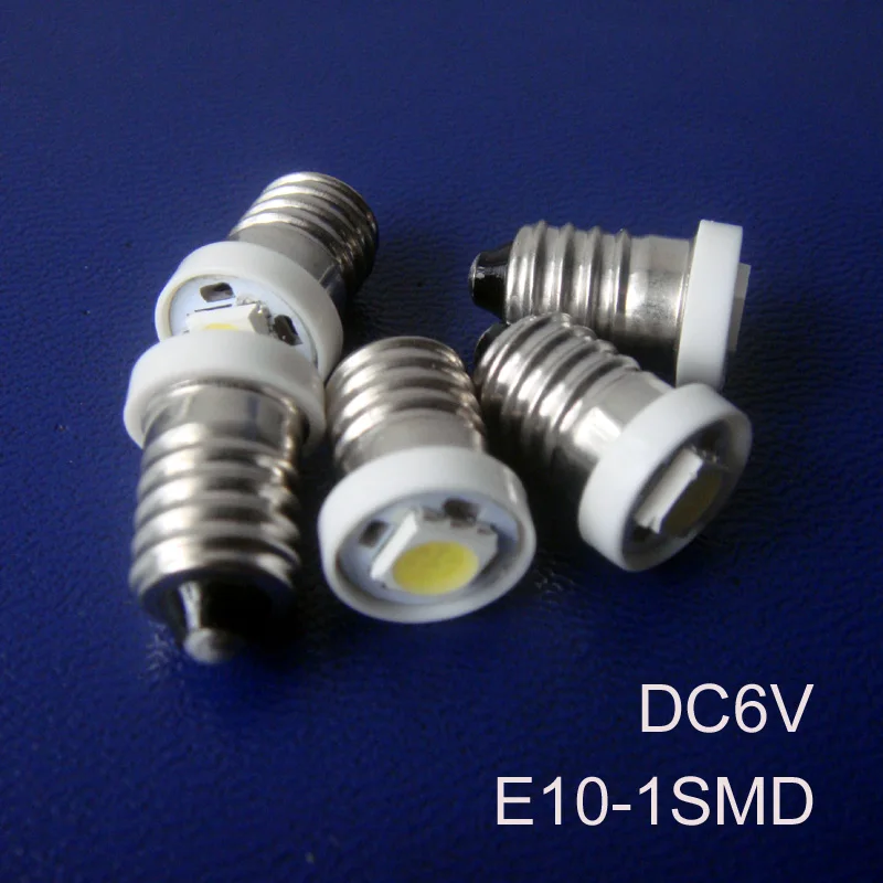 Высококачественная Светодиодная лампа E10 6 3 В индикаторная в LED постоянного тока