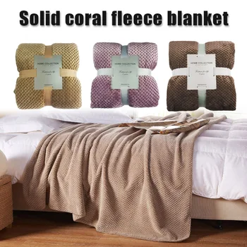 

Weighted Blanket Sleep Deep Full Solid Color Soft Warm for People Insomnia Home Bedroom MJJ88