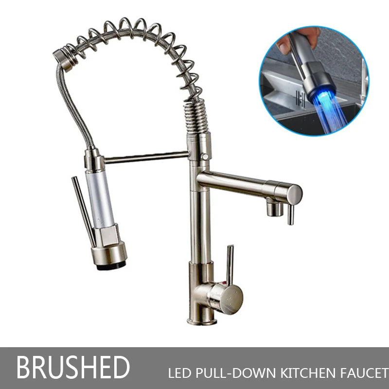 Brushed nickel