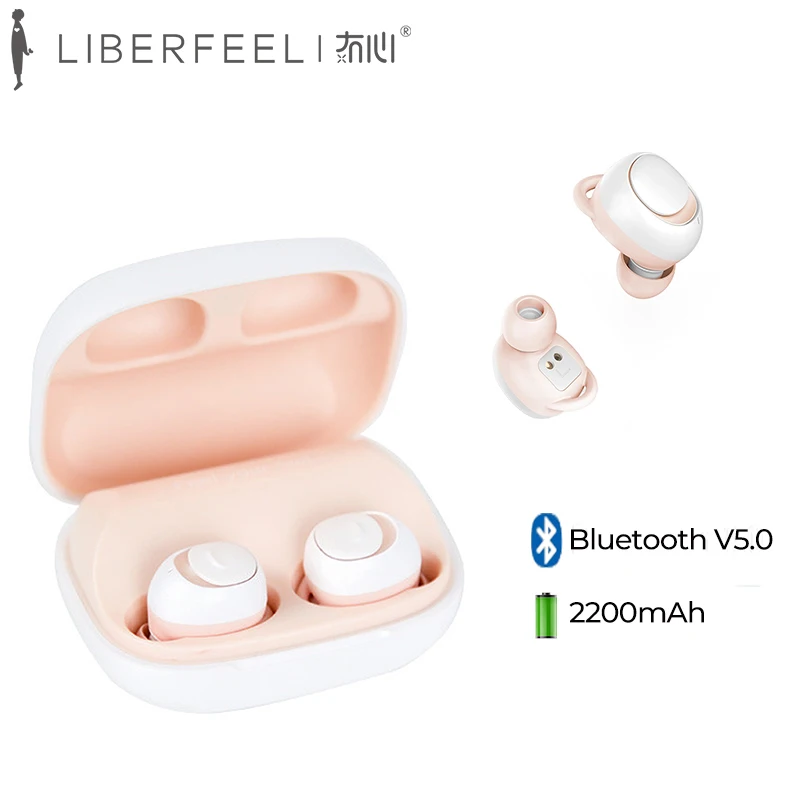 Liberfeel Maoxin TWS беспроводные наушники bluetooth 5 0 2200 мАч Внешний аккумулятор микрофон IPX5