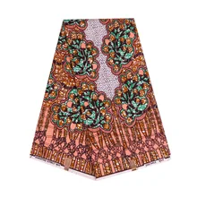 Полиэстер африканская ткань воск голландская, натуральная голландская Новинка для шитья нигерийский Анкара материал