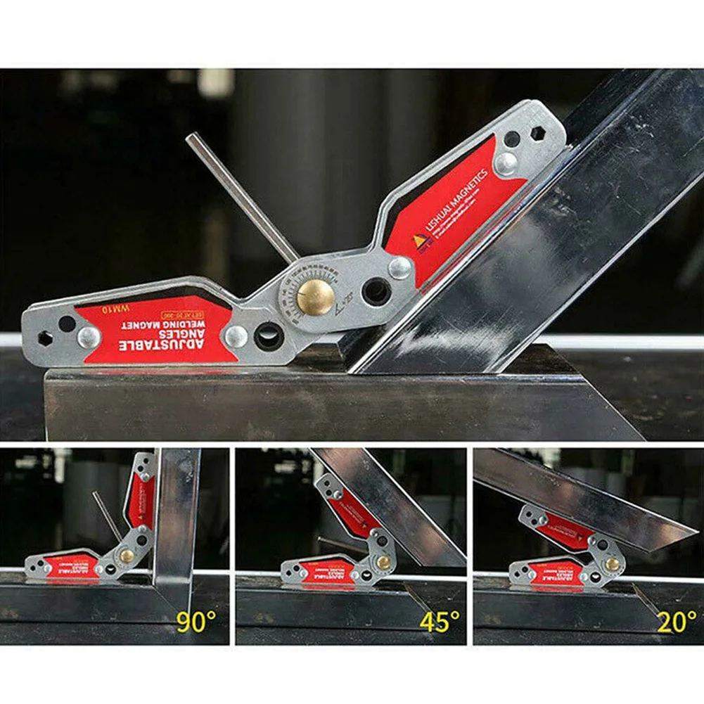 

WM10 Home Corner Hand Tools Clamp Welding Positioner Hardware Durable Locator Magnetic Holder Fixture Adjustable Angle Parts
