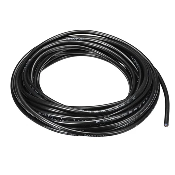 

uxcell RVV Wire Cable Extension Cord Copper Wire Conductor 3 Core 20 AWG 10M/32.8ft 2 Core 17AWG 32.8ft