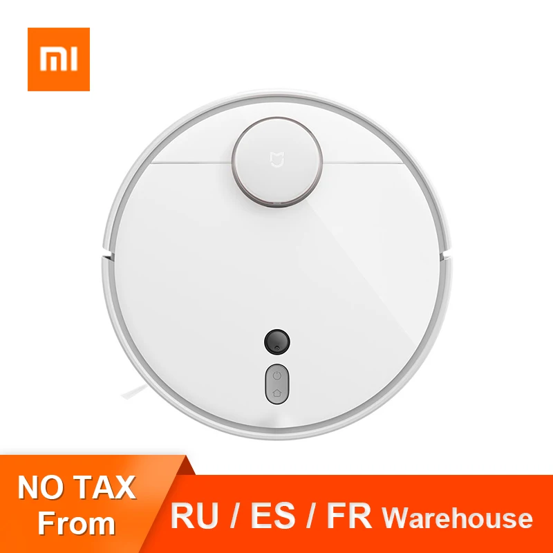 Робот пылесос Xiaomi Mijia Mi 1S 2 для дома автоматический циклонный с функцией сухой