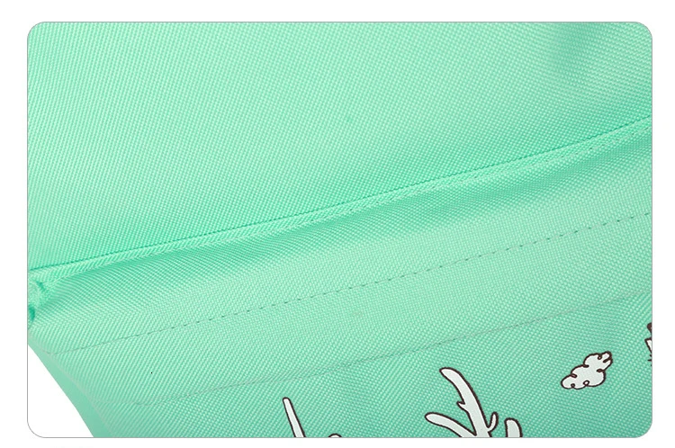 Fashion Cartoon Kitten backpack for ladies High quality canvas school bag for teen girls College 4pcs/set school backpacks