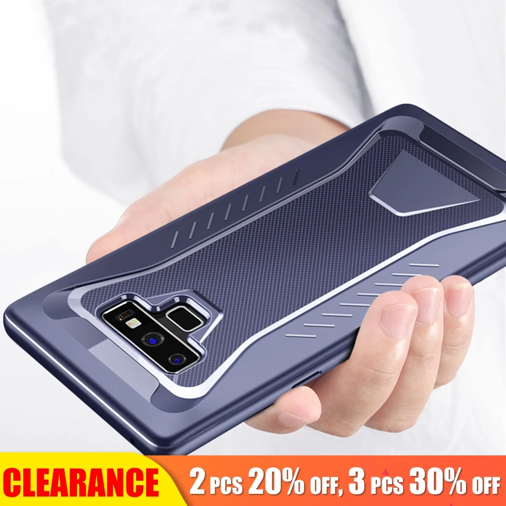 

[Clearance] For Samsung Galaxy Note 9 Soft Luxury Full Back Cover Case For Samsung Note 9 Silicone Shockproof Anti-knock Case