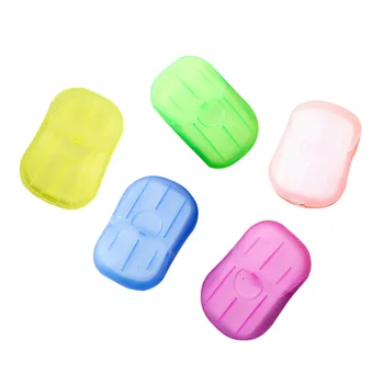 

5/10pcs Disposable Hand Washing Tablets Portable Hand Cleaning Paper Soap Sheet