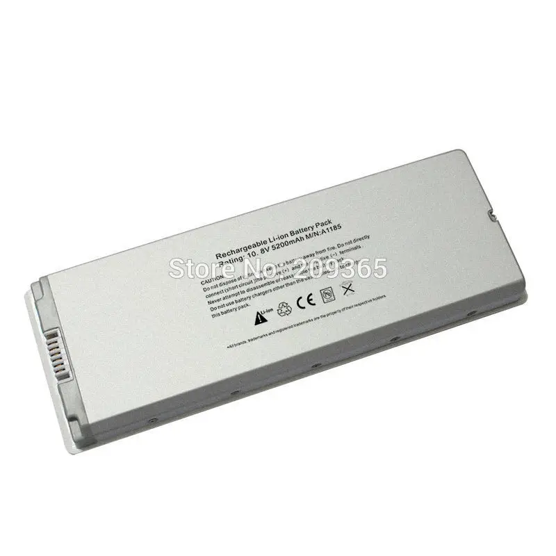 HSW специальная цена батареи для Macbook 1" MAC A1185 A1181 MA566FE/A MB881LL/A белый 55Wh Быстрая