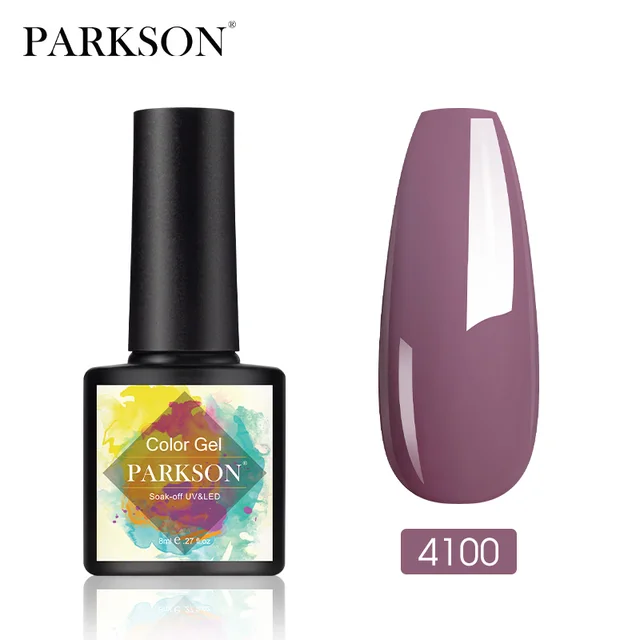 Parkson No Wipe Top Coat Base Coat Nail Gel polish Design Enhancer Varnish Semi Permanent Soak Off UV LED Nail Art Tool 4100