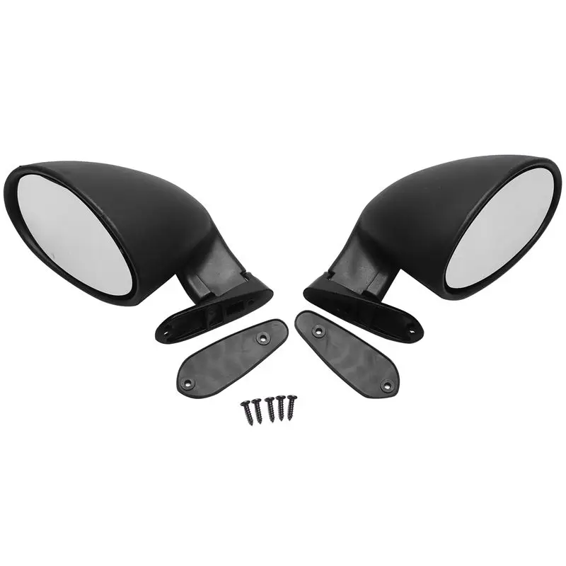 Classic Retro Door Wing Side Mirror Car Matte Rearview Mirror