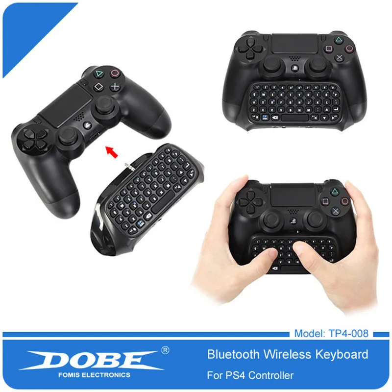  DOBE PS4 Mini Wireless Bluetooth Keyboard PS4 Handle Keyboard For Sony PlayStation PS 4
