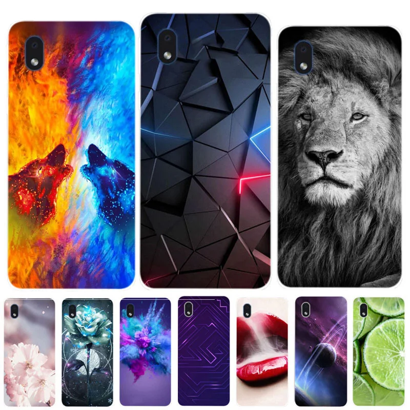 For Samsung Galaxy A01 Core Case Phone Cover Soft Silicone TPU Bumper Cases SM-A013G A 01 A01Core | Мобильные телефоны и