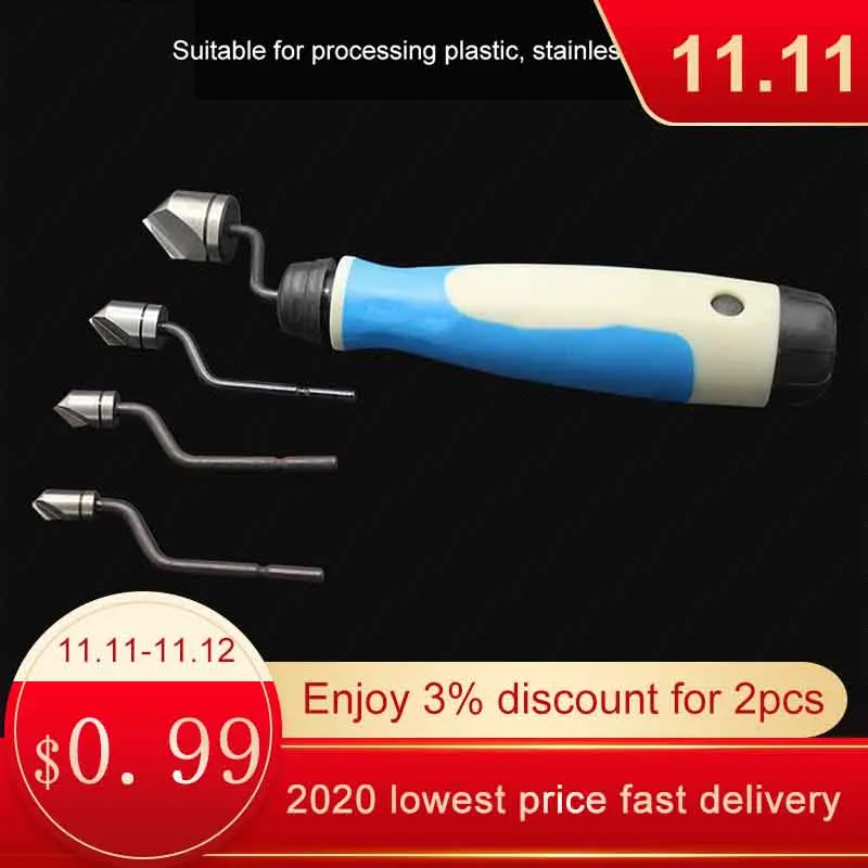 

1pcs Deburring Tool Countersink Deburring Drill Bit Metal BC6301 / BC8301 / BC1041 / BC1651 Cutter Head NB1000 Burr Handle