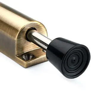 

Foot Operated Lever Door Stops Holder Adjustable Kickdown Buffer Fittings Hardware Tools Household 40JA