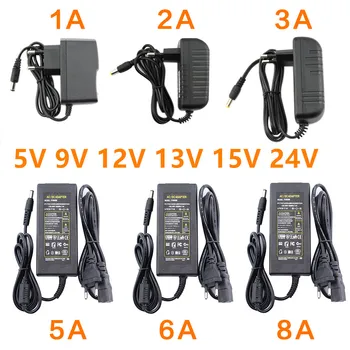 12V DC 전원 공급 장치, 12V 5V 6V 8V 9V 10V 13V 14V 15V 24V, 1A 2A 3A 5A 6A 8A 변압기, AC 220V to 12V AC 전원 어댑터 LED 드라이버