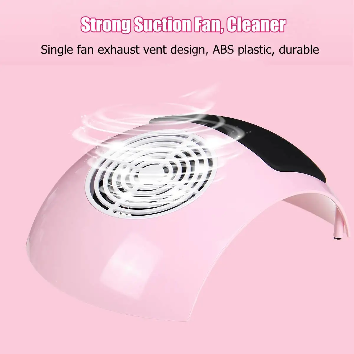 Ceny 80W 110 220V odpylacz do paznokci + 2 worki do zbierania skórzany odkurzacz do paznokci Nail salon artystyczny narzędzie do manicure