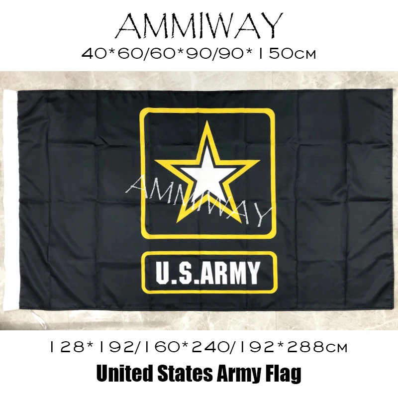 Американский полевой Флаг Армии США AMMIWAY любого размера американский военный