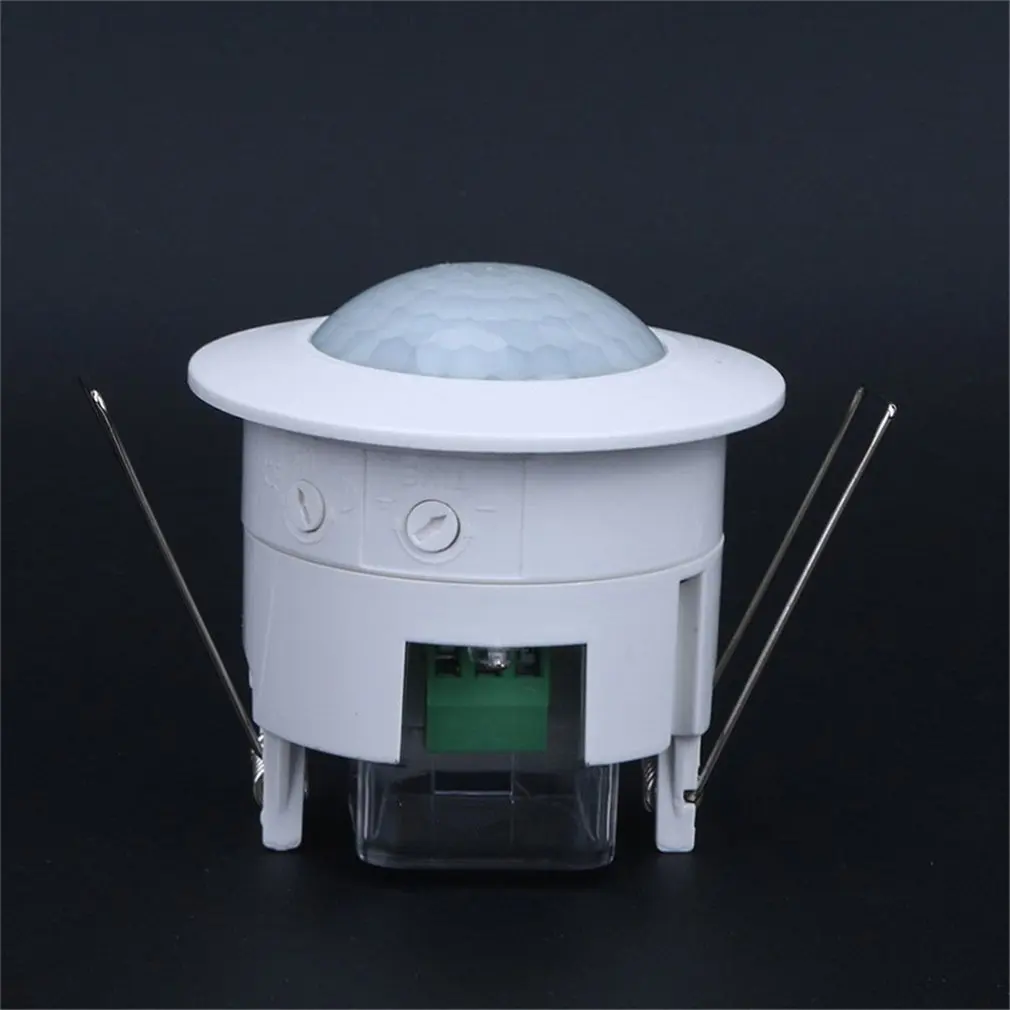 360 градусов Потолочный 110 V/Ac 220 V/Ac инкрустация датчика переключатель Инфракрасный датчик движения из PIR лампа светильник переключатель