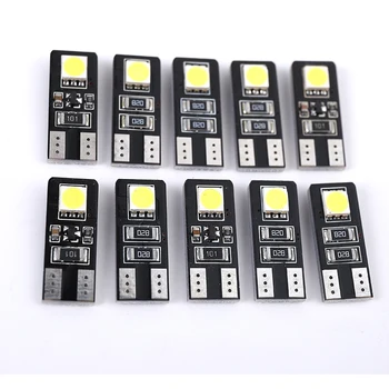 

250PCs Bright Canbus T10 194 168 W5W 5050 LED 2 SMD Chip Lights Error Free Reading Car Side Wedge Clearance Lamp Light Bulb 12V