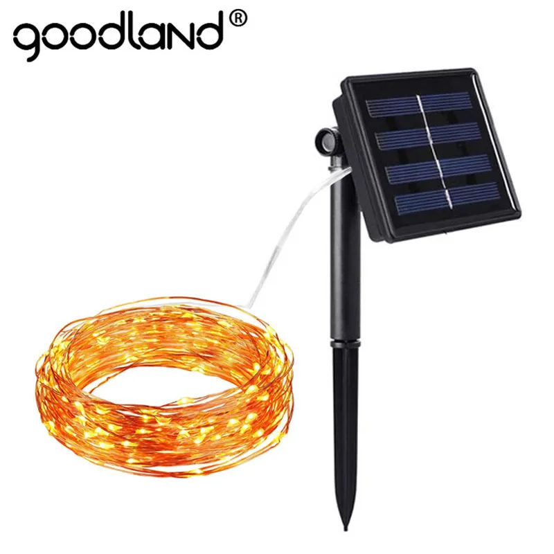 

LED Solar String Light Chain Garland Outdoor Gerlyanda Waterproof Fairy Lights for Christmas Holiday Party Garden Decoration